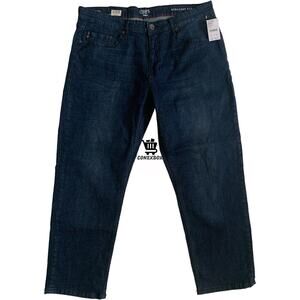 Chaps Mens Size 38x34 Spirited Tradition Freedom Stretch Straight Fit Denim Jean